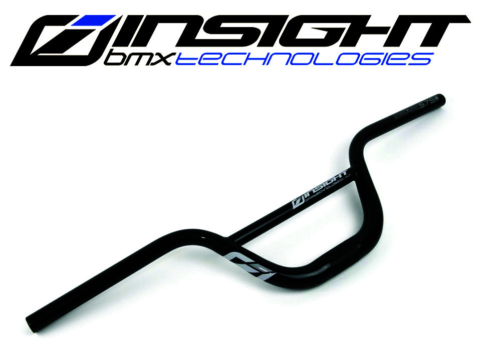 INSIGHT CRUISER CRO-MO BAR 31.8MM X 5.75" (BLACK) - Pedal Champ