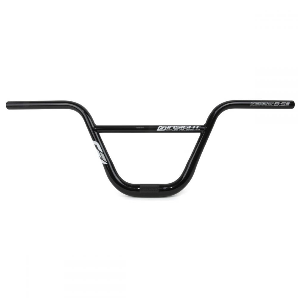 INSIGHT PRO CRO-MO HANDLEBAR 31.8MM  (BLACK) - Pedal Champ