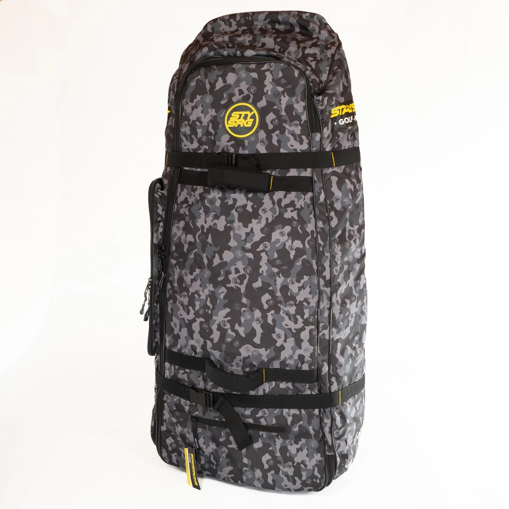 STAYSTRONG BIKE CARRY BAG V2 (BLACK-GREY CAMO) - Pedal Champ