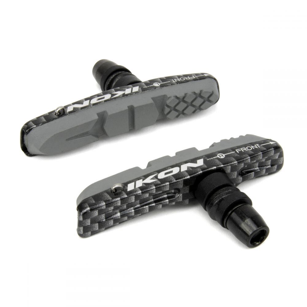 IKON BRAKE PADS TO SUIT CARBON RIMS (CARBON LOOK) - Pedal Champ