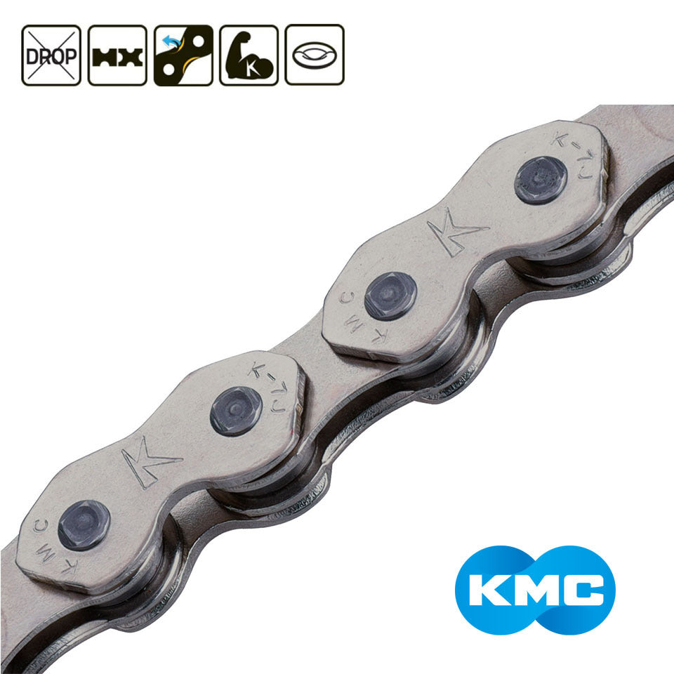 KMC K1 NARROW CHAIN 1/2 X 3/32" SINGLE SPEED - Pedal Champ